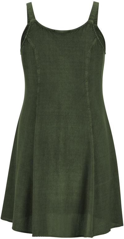 Amelia Mini Chemise Limited Edition Moss Green