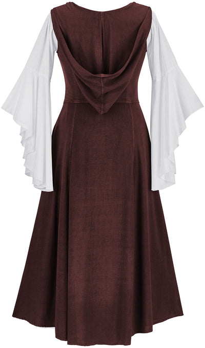 Tauriel Maxi Set Limited Edition Rich Rosewood Silver Embroidery