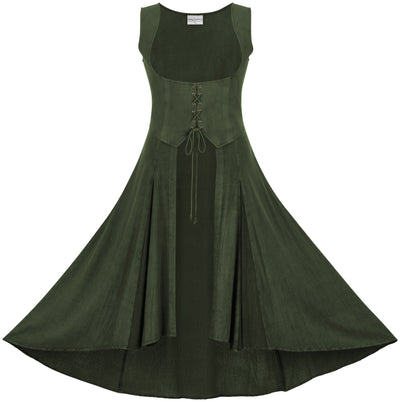 Juniper Maxi Overdress Limited Edition Moss Green