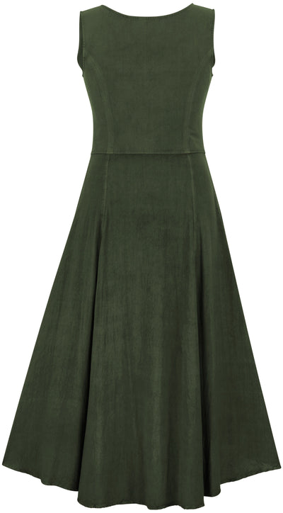 Juniper Maxi Overdress Limited Edition Moss Green