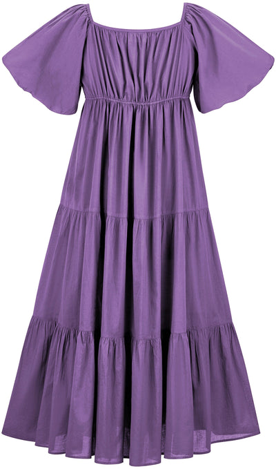 Belle Maxi Chemise Limited Edition Purple Thistle